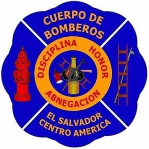 LOGO FINAL BOMBEROS, Bomberos de El Salvador, Acreditados por bomberos , capacitación de uso de extintores por bomberos, Brigada contraincendios, uso de extintores certificado por cuerpo de bomberos de El Salvador